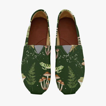 Magick Fauna Print on Canvas Shoes