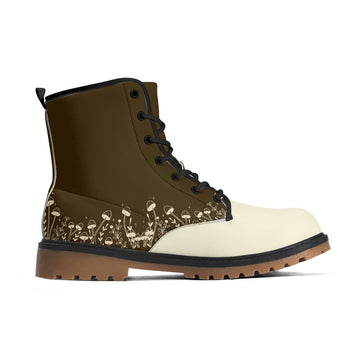 Custom Order || Walk In The Woods Vegan Leather Combat Boots