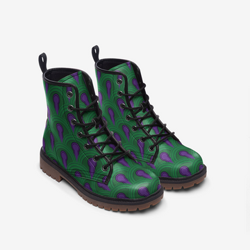 LIMITED EDITION | Room 237 Overlook Hotel Carpet Vegan Leather Boots